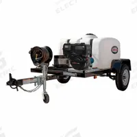 SIMPSON Gas-Powered Pressure Washer: Trailer Pressure Washer, Cold, Cart, Heavy Duty, Direct, CRX (MPN TRSB-4240262). Key specifications — Manufacturer Part Number: TRSB-4240262; Engine Brand: CRX; Brand: SIMPSON.