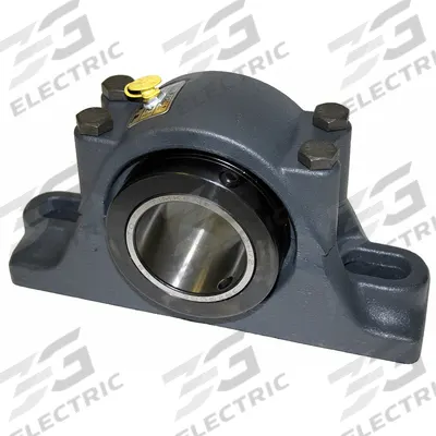 SEALMASTER Pillow Block Bearing: 3 15/16 in Bore, 4 Holes, 4 1/4 in Shaft Ht - Fixed Split-House Pillow Block Tapered Roller Bearings