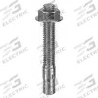 MKT FASTENING Wedge Anchor: 3 3/4 in Overall Lg, 1/2 in Dia, 1/2"-13 Thread Size, Plain, 10 PK (MPN 2712334). Key specifications — attr673140: MKT FASTENING; attr933664: Plain.