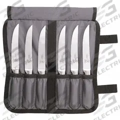 MERCER CUTLERY Knife Set: 6 Implements, Steel, 5 in Blade Lg, NSF Certified (MPN M21920)