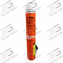 POWER TEAM Hydraulic Cylinder: Single Acting, 10 ton Nominal Capacity, 10 in Nominal Stroke Lg (MPN C1010C). Key specifications — attr98927: POWER TEAM.