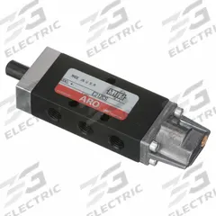 ARO Manual Air Control Valve: E, Four-Way / Two-Position, Cam Stem, Black, 26 scfm Flow Rate - Max (MPN E212CS). Key specifications — attr1092903: Black; attr1086905: Spring Return; attr1086907: E; attr1086914: Normally Open; attr1086904: Manual Air Control Valve; attr1086871: E212CS.