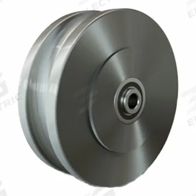 HAMILTON Track Wheel: 6 in Wheel Dia., 2 in Wheel Wd, 1,500 lb Load Capacity - U-Groove Wheels