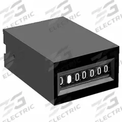 TRUMETER Electromechanical Counter: Front Panel Mounting, 3/4 in x 1 1/8 in, 6 V DC – 12 V DC, White (MPN P9-4017). Key specifications — Mounting Style: Front Panel; Standards: RoHS; Brand: TRUMETER; Manufacturer Part Number: P9-4017.