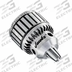 JACOBS Drill Chuck: JT4, 1/8 in to 3/4 in Capacity, K4 Key, Ball Bearing (MPN 30233). Key specifications — attr1030288: JACOBS; attr1030284: 30233.