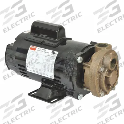 Dayton Turbine Pump: 1/3 hp, 115/230V AC, 120 psi Shut Off - Turbine Centrifugal Pumps
