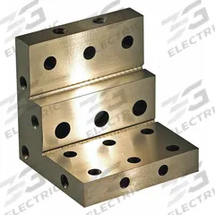 SUBURBAN Angle Plate: Hardened Steel, 3 in L x 3 in W x 2 3/4 in H, 0.0002 in Square & Parallel (MPN AP-333). Key specifications — Hole Style: (24) 1/4"-20; Parallelism: 0.0002 in; Brand: SUBURBAN; Flatness: 0.0002 in.