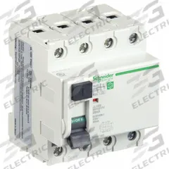 IEC Supplementary Protector: 63 A Amps, 240V AC, 26 mA Rated Residual Current, A, 1.5kA at 240V AC (MPN M9R81463). Key specifications — AC Voltage Rating: 240V AC; Curve Type: A; Max. AIR Rating: 1.5kA at 240V AC; Series: GFP.