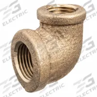 USA INDUSTRIALS Metal Pipe Elbow: 90° Elbow, 1 in x 1/2 in, Class 125, None C89833 Brass, 125 psi (MPN ZUSA-PF-22648). Key specifications — Brand: USA INDUSTRIALS; Maximum Operating Pressure: 125 psi.