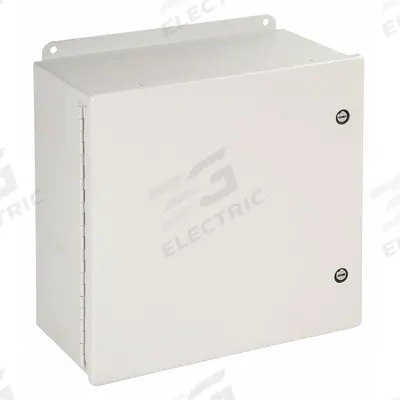 HOFFMAN Enclosure: Steel, 12 in x 12 in x 6 in, NEMA 12/4, Solid Cover - Steel Washdown Enclosures