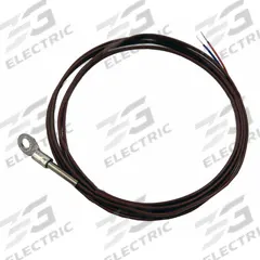 DAYTON Ring Thermocouple: -325°F to 500°F /-200°C to 260°C, ±0.4%/±0.5°C Accuracy, Type T, Bolt (MPN 826Y35). Key specifications — Brand: DAYTON; Cable Material: FEP Insulation; Cable Length: 72 in; Accuracy: ±0.5 °C; Process Mounting Connection: Bolt; Maximum Wire Gauge: 20 AWG.