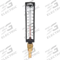 WINTERS Industrial Glass Thermometer: 20°F to 180°F /-5°C to 80°C, +/-2% Accuracy, 1.837 in Stem Lg (MPN TAS131LF.). Key specifications — Thermometer Thread Type: NPT; Accuracy: +/-2%; Brand: WINTERS.