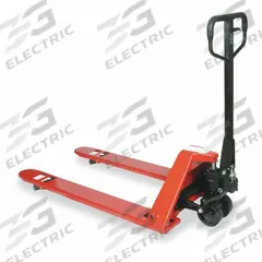 DAYTON Pallet Jack: 4,400 lb, 48 in L x 27 in W Fork Dim, 27 in, 14 in, Std Fork, Steel, Fixed Forks (MPN 2ZE59). Key specifications — Brand: DAYTON; Width Between Forks: 14 in.