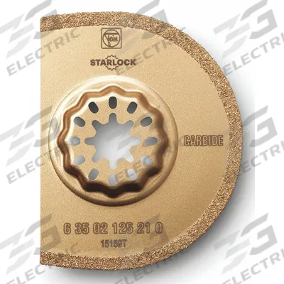 FEIN Oscillating Scraper Blade: 3 in Blade Wd, 3 in Blade Lg, Carbide Grit - Starlock Mounted Blades