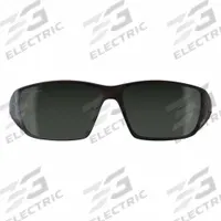 EDGE EYEWEAR Safety Glasses: G-15 Lens, Full-Frame, Metal Detectable, Black Frame, Kazbek Series (MPN TSK21-G15-7). Key specifications — Brand: EDGE EYEWEAR; Frame Color: Black; Lens Color: G-15.