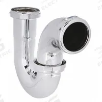 APPROVED VENDOR Trap: Brass, Chrome-Plated, Silver, 1 1/2 in_1 1/4 in Nominal Pipe Size (MPN 1PNP1). Key specifications — Finish: Chrome-Plated; Includes: Slip Nuts and Washer; Brand: APPROVED VENDOR.