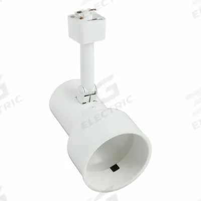 JUNO LIGHTING Track Lighting Head: Incandescent, Step Shape, 50 W, 3 1/2 in Dia - Step Track Heads
