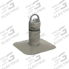 MILLER BY PIP Roof Anchor: 310 lb Capacity, Flat Roofs, Fixed D-Ring, Aluminum/Stainless Steel, OSHA (MPN X10031). Key specifications — Mounting Type: Clamp-On; Sub-brand: Fusion; For Roof Orientation: Flat; Brand: MILLER BY PIP.