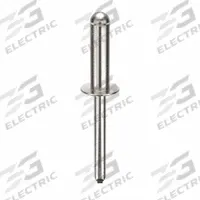 Blind Rivet,2 12/71" L,0.249" dia,PK100: Inch, 2 11/64 in Overall Lg, 27/32 in Body Lg, Dome, 100 PK (MPN AD810BS203). Key specifications — Brand: POP AVDEL.