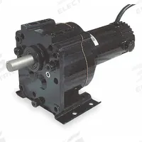 DAYTON DC Gearmotor: Parallel, 90V DC, TENV, 34 RPM, 82 in-lb Max Torque, 1/20 hp Input Horsepower (MPN 4Z133). Key specifications — Motor Type: Permanent Magnet DC; Brand: DAYTON; Full Load Current: 0.62 A.