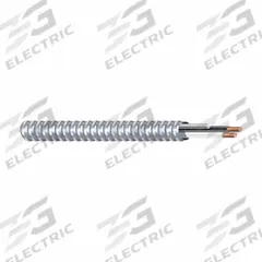 SOUTHWIRE Metal Clad Cable: 12 AWG, 2 Conductors, Copper, 250 ft, Aluminum, Std, THHN (MPN 55572601). Key specifications — Brand: SOUTHWIRE.