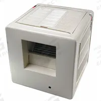 DAYTON Ducted Evaporative Cooler: 1,400 sq ft, 42 1/4 in x 37 in x 37 in, 2 in Pad Thick, 3/4 hp HP (MPN 4RNN9). Key specifications — Brand: DAYTON; Evaporative Cooler Voltage: 120V AC; Includes Drive Package: Drive Package Included; Drive Package Installation: Factory Installed.