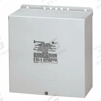 INTERMATIC Pool Light Transformer: 600 W Max Power Consumption, 120V AC, 12V AC/13V AC/14V AC - Landscape, Pool & Spa Lighting Transformers