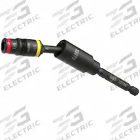 KLEIN TOOLS Impact Flip Socket: 1/4 in Drive Size, SAE, 1/4 in/5/16 in Socket Size, 6-Point, Std (MPN 32982). Key specifications — attr1215501: KLEIN TOOLS; attr1215515: Black Oxide; attr1215518: 5/16 in.