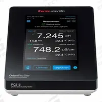 THERMO SCIENTIFIC Multiparameter Meter: Conductivity/Ion/ORP/pH/Salinity/Temp, Electrode Stand (MPN PSTAR2150). Key specifications — Test Parameters: ORP; Manufacturer Part Number: PSTAR2150; Configured Test Parameters: ORP; Measurement Components Included: Electrodes Sold Separately; Other Accessories Included: Electrode Stand; Reagents and Solutions Included: Reagents Sold Separately.