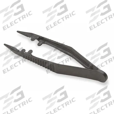 PIP GLOBAL SAFETY Forcep: Plastic, 4 in Overall Lg - Plastic Medical Tweezers