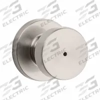 KWIKSET Door Knob Lockset: Privacy Knob Locksets, Nickel (MPN 730PSK-RDT-15-6AL-RCS). Key specifications — Lockset Style: Rose.