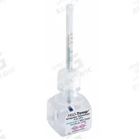 FRIO-TEMP Bottle Thermometer: -20°F to 35°F, +/-1°F, 30 mL Bottle Volume, Enviro-Safe® Liquid (MPN B61004-0900). Key specifications — Bottle Fill Medium: Enviro-Safe® Liquid; Temperature Units: Fahrenheit; Accuracy: +/-1°F; Brand: FRIO-TEMP.