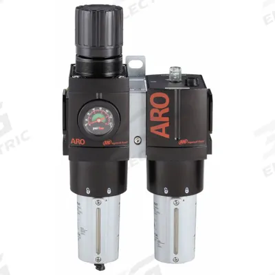 ARO Filter/Regulator/Lubricator: 1 in NPT, 208 cfm, 250 psi Max Op Pressure - ARO Filter, Regulator & Lubricators (FRLs)