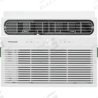 FRIGIDAIRE Window Air Conditioner: 550 sq ft, 12,000 BtuH, 208/230V AC, 6-20P, Electric Heat (MPN FHWH124WB2). Key specifications — Brand: FRIGIDAIRE; Voltage: 208/230V AC; NEMA Plug Configuration: 6-20P; Special Features_Broad: Remote Control.