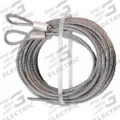 PRIME-LINE Extension Cable: Carbon Steel, 2,155 lb Load Rating - Max, 12 ft Overall Lg, 1 PR (MPN GD 52100). Key specifications — Brand: PRIME-LINE; Material: Carbon Steel; Product Type: Extension Cable.