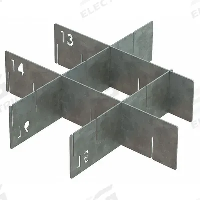 SWIVEL PRO SERIES Drawer Divider Set: Drawer Divider Set, 1/16 in Overall Wd - Cabinet & Cart Accessories