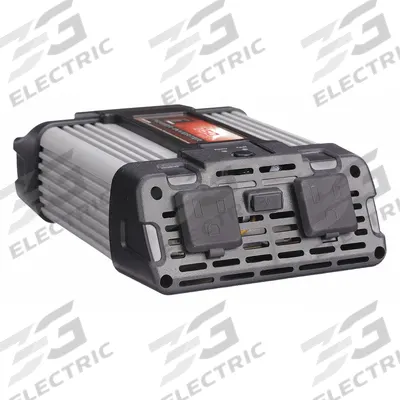 WESTWARD Inverter: Modified Sine Wave, Battery Clamps, 750 W Continuous Output Power - Inverters