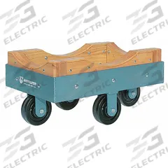 HAMILTON Cradle Dolly: 4,000 lb, Blue, 18 in H x 24 in W, Phenolic Casters (MPN DB245-P). Key specifications — Color: Blue; Caster Wheel Type: Solid; Brand: HAMILTON; Caster Wheel/Tread Material: Phenolic.