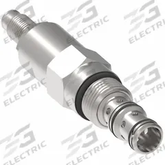 CHAR-LYNN Pressure Control Valve: Screw Adjustment, C-8-2 Valve Cavity Size, Pressure, Nitrile (MPN 02-173246). Key specifications — attr1012059: 02-173246; attr1250696: RV8-8; attr1011660: Nitrile; attr1011632: Screw; attr1011635: CHAR-LYNN; attr1011636: Steel; attr1011644: C-8-2.