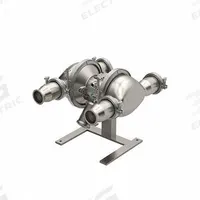 GRACO Double Diaphragm Pump: Stainless Steel, 3 in, Tri-Clamp, 130 gpm, 277 ft Max. Head, SS Valve (MPN SP3F.0056). Key specifications — Brand: GRACO; Check Valve Material: SS; Seat Material: SS; Diaphragm Material: PTFE w/ EPDM Backing.