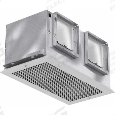Dayton Bath Exhaust Fan: 955 cfm Max Airflow, 1 Speeds, 5 sones, High Profile - Standard Commercial Ceiling Exhaust Fans