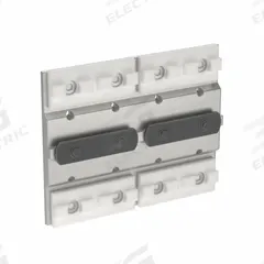 Linear Bearing: 15 Series, 6 in L x 4 3/4 in W x 1/2 in H, Silver, Double Mount, Std, Anodized (MPN 6866). Key specifications — Brand: 80/20; Housing Material: Aluminum; Finish: Anodized.