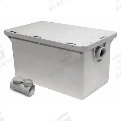 ENDURA Grease Interceptor: 50 lb Capacity, 25 gpm Flow Rate, 19 in Overall Wd - Grease Interceptors