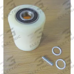 DAYTON Load Wheel Kit: Load Wheel Kit, For Pallet Jacks, For 2TUR3/2TUR4/2ZE58/2ZE62, White (MPN MHAC-04NG). Key specifications — attr1343630: Load Wheel Kit; attr1343631: 2ZE62; attr1343633: DAYTON; attr1343619: White; attr1343632: Pallet Jacks.