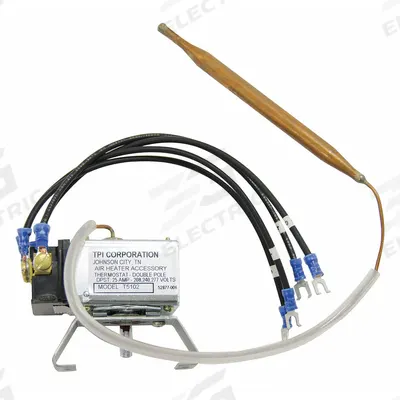 MARKEL PRODUCTS Electric Wall & Ceiling Heater Thermostat: Unit Mount, 40° to 120°F - Thermostats for Electric Wall & Ceiling Heaters