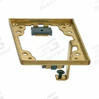 HUBBELL WIRING DEVICE-KELLEMS Cover Flange: Rectangular, Brass, Hubbell, S5017GR. Key specifications — attr1046698: Hubbell; attr233058: HUBBELL WIRING DEVICE-KELLEMS; attr1046695: Cover Flange; attr1046697: FB4214; attr1046701: S5017GR; attr1046702: Brass; attr1046708: Rectangular.