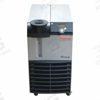 THERMO SCIENTIFIC Recirculating Chiller: 5°C, 2500 W, Refrigerated, 3.5 gpm Flow Rate, Turbine, LED (MPN 1213C10500200200). Key specifications — Brand: THERMO SCIENTIFIC; Display Type: LED; Temperature Accuracy Tolerance: +/-0.1°C; Voltage: 208V AC; Min Temp Setting: 5 °C; Cooling Capacity @ +20°C: 2500 W.