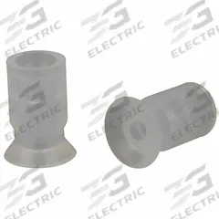 SMC Vacuum Pad: Flat, w/o Adapter, 6 mm Pad Dia, Food Grade Silicone Rubber, White, 12 mm Pad Ht (MPN ZP06US). Key specifications — attr1019136: ZP06US; attr1019138: SMC.