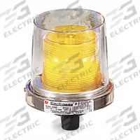 FEDERAL SIGNAL Strobe Light: 120V AC, 7 1/2 in Overall Ht, 5 1/2 in Overall Dia, Amber, 225XST-120A. Key specifications — Operating Voltage: 120V AC; Brand: FEDERAL SIGNAL; Lens Color: Amber; Mounting Location: Threaded Mount.