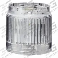 PATLITE Tower Light Module: Steady, 24V DC, Red, 50 mm Overall Dia, 40 mm Overall Ht, LR5, LR5-E-RZ. Key specifications — Brand: PATLITE; Compatible with Series: LR5; Lens Color: Red; Operating Voltage: 24V DC; Manufacturer Part Number: LR5-E-RZ.